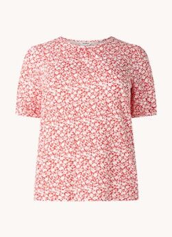 Studio 8 Gemma top met bloemenprint - Rood