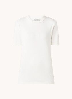 Marc O'Polo T-shirt van biologisch katoen - Gebroken wit