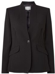 Damsel in a Dress Nina blazer met klepzakken - Zwart