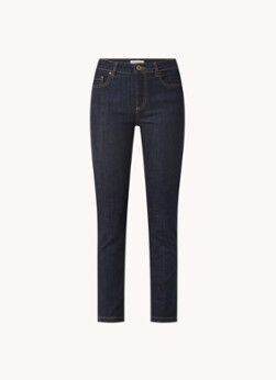 Gerard Darel Esme mid waist slim fit cropped jeans met donkere wassing - Indigo