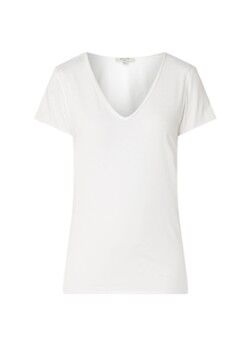 ALLSAINTS Emelyn T-shirt met V-hals - Wit