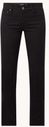 Ralph Lauren Mid waist slim fit jeans met stretch - Zwart