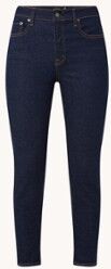 Ralph Lauren High waist skinny cropped jeans met donkere wassing - Indigo