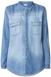 ba&sh; Bridget spijkerblouse met stretch - Jeans