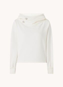 ba&sh; Daren sweater met knoopdetail - Gebroken wit