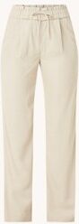 Reiss Odin high waist loose fit pantalon - Beige