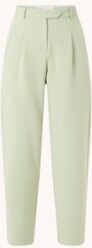 Ted Baker Sskyye high waist tapered fit pantalon met steekzakken - Lichtgroen