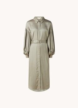 Ted Baker Sashaa maxi blousejurk met ceintuur - Khaki