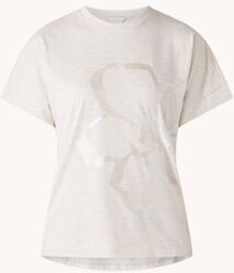 Ted Baker Bellaz T-shirt met print - Creme