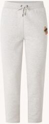 Ted Baker Nicolez high waist tapered fit cropped joggingbroek - Grijsmele