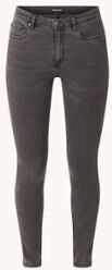 ARMEDANGELS Tillaa mid waist skinny jeans van biologisch katoen - Antraciet