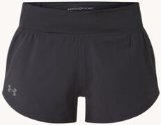 Under Armour High waist loose fit trainingsshorts met mesh - Zwart