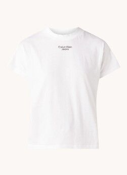 Calvin Klein T-shirt met logo - Wit