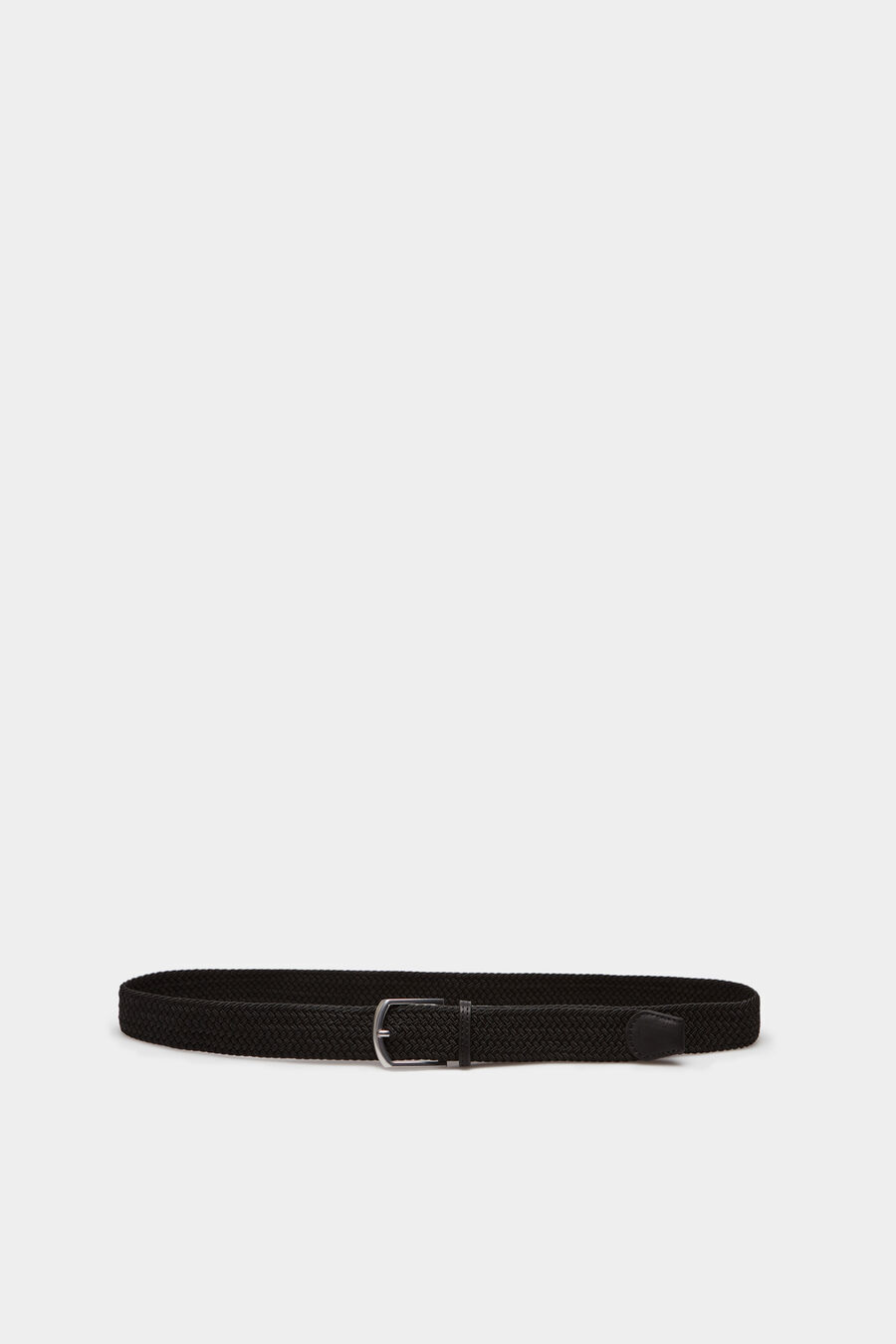 Springfield Ceinture tressée unicolore Springfield noir