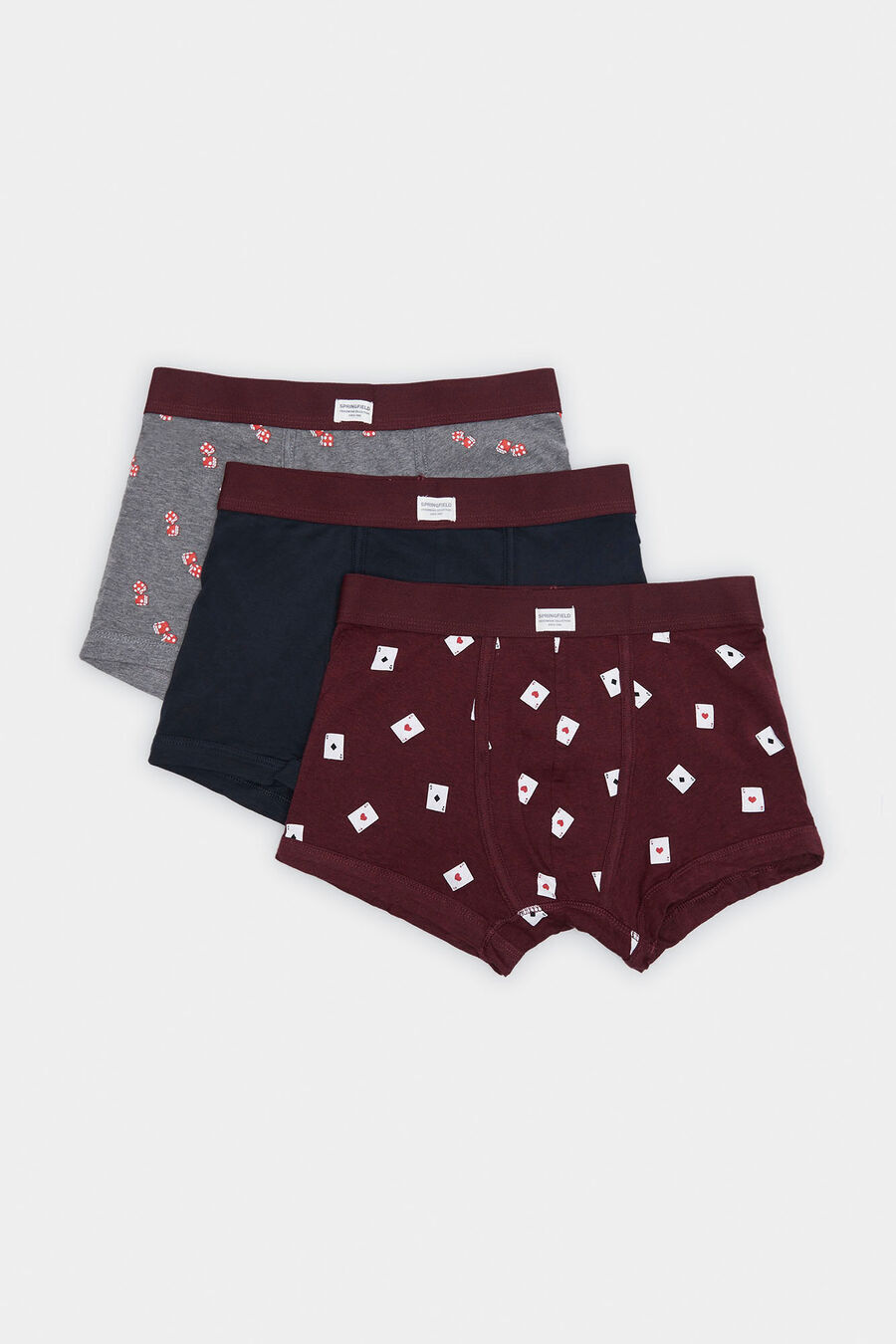 Springfield Pack 3 boxers juegos de mesa Springfield graine