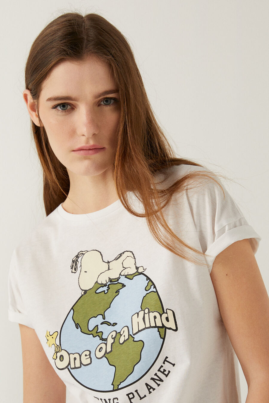 Springfield T-shirt « snoopy » Springfield blanc