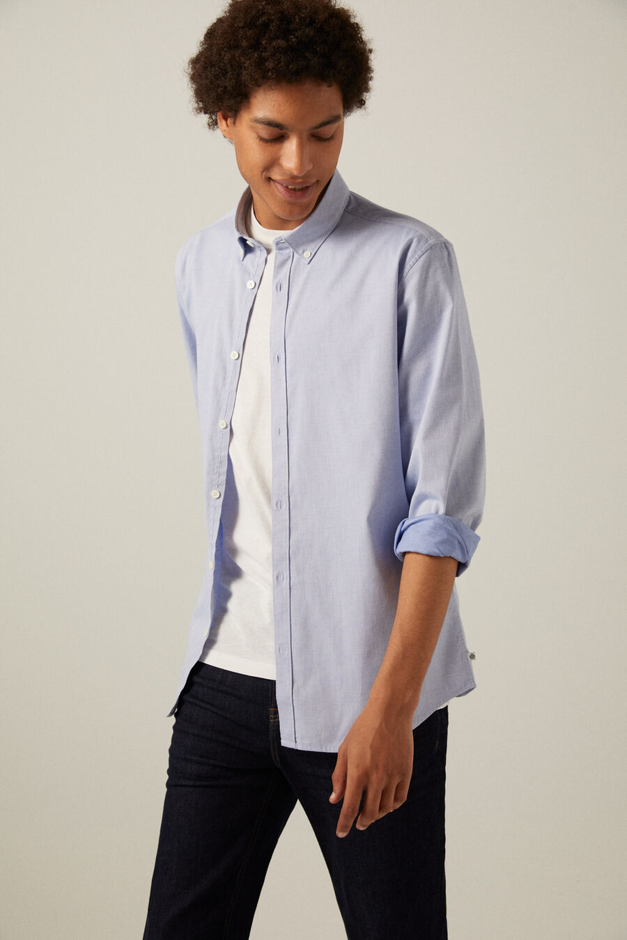 Springfield Chemise structurée Springfield blau