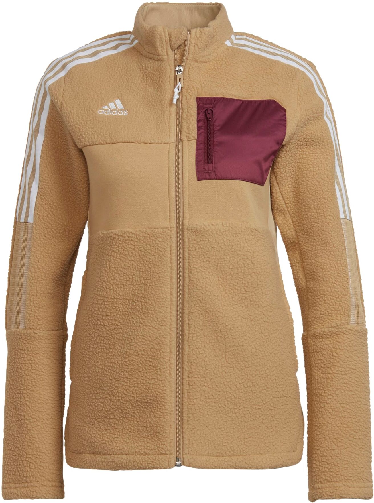 adidas Tiro Winterized Sherpa Jack Dames Beige - M