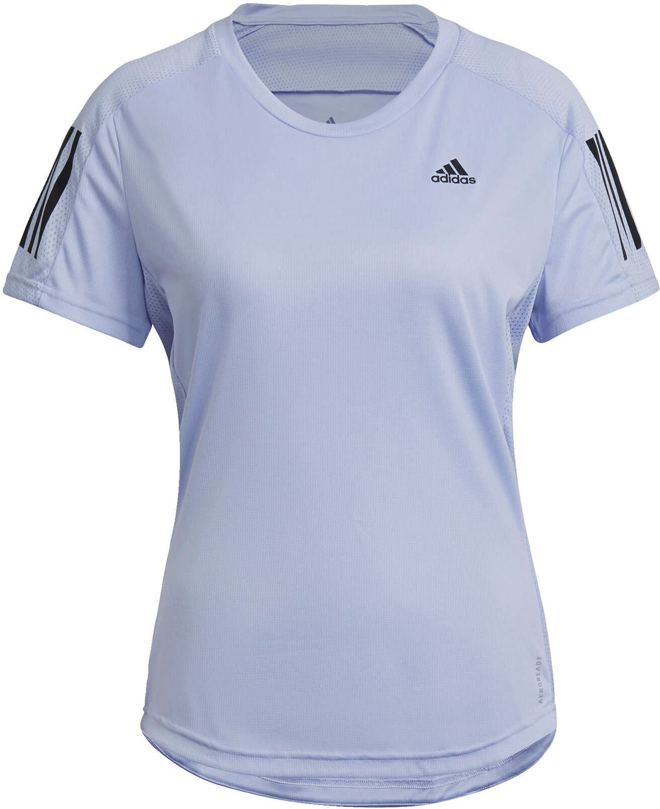 adidas Own the Run T-shirt Dames Paars - XS