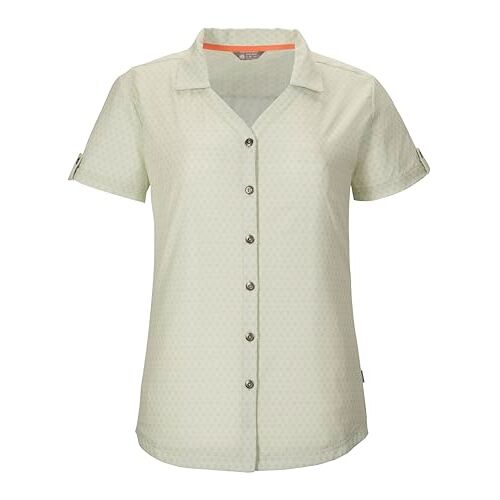 killtec Dames Functionele blouse KOS 36 WMN WVN SHRT, light mint, 46, 41274-000