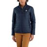 Carhartt  - Rain defender nylon regenjack met thermovoering Blauw - S