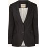 MOS MOSH Mary blazer met klepzakken - Zwart