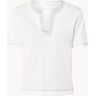 Gerard Darel Marina T-shirt met gemêleerd dessin - Wit