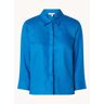 Hobbs Nita blouse van linnen - Blauw