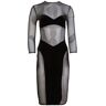 Fleur Du Mal Bodycon jurk - Zwart