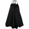 Dealer Mini-jurk met bloemenapplicatie - Zwart