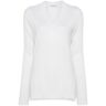 Alberta Ferretti Top met V-hals - Wit