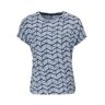 Human Nature Rinna - T-shirt Dames BLAUW vrouw