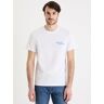 Celio Gexend T-Shirt wit wit L male