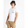 Celio Hunter x Hunter T-Shirt wit wit S male