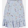 Pieces Lala Rok blauw blauw XS female