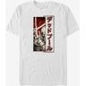 ZOOT.Fan Marvel Deadpool Sword Kanji T-Shirt wit wit 3XL male