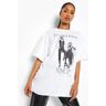 boohoo Zwangerschap Gegelicenseerdeerd Fleetwood Mac T-Shirt, White 38