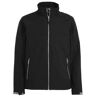 Kjelvik outdoor softshell jack Odense zwart 2XL Heren