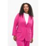 Zizzi rechtvallende blazer MHALEY roze 48 Dames