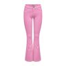 ONLY flared jeans ONLCHERYL roze 34-32 Dames