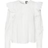 VERO MODA top VMBILDE ecru S Dames