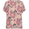 Wasabiconcept top met all over print roze 46/48 Dames