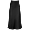 FXSMCXJ Satin Skirt A-line Skirt Fishtail Skirt Satin Skirts For Women High Waist A-line Office Lady Skirt-black-m