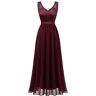 Gardenwed Prom formele jurk, formele jurk met koude schouders, bruidsmeisjesjurk, 082burgundy, XL