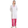 MISEMIYA Laboratoriumjas voor dames witte laboratoriumjas voor dames medische badjas voor dames laboratoriumjas voor dames 8166, Wit, M