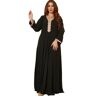 Greatfool Hoogwaardige sublieme kaftan dames, om te dragen als vrouwen abaya, kaftan of Marokkaanse kaftan L