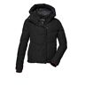 killtec Dames Ski-jas/gewatteerde jas met sneeuwvanger KSW 59 WMN SKI QLTD JCKT, black, 38, 39725-000