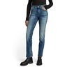 G-Star Raw Dames Jeans Noxer Straight, Faded Azurite C296-b465, 25W / 32L