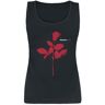 Depeche Mode Rose Top zwart L 100% katoen Band merch, Bands, Duurzaamheid