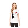 Influent UK Invloed UK Casual Banksy Art Woman T-shirt